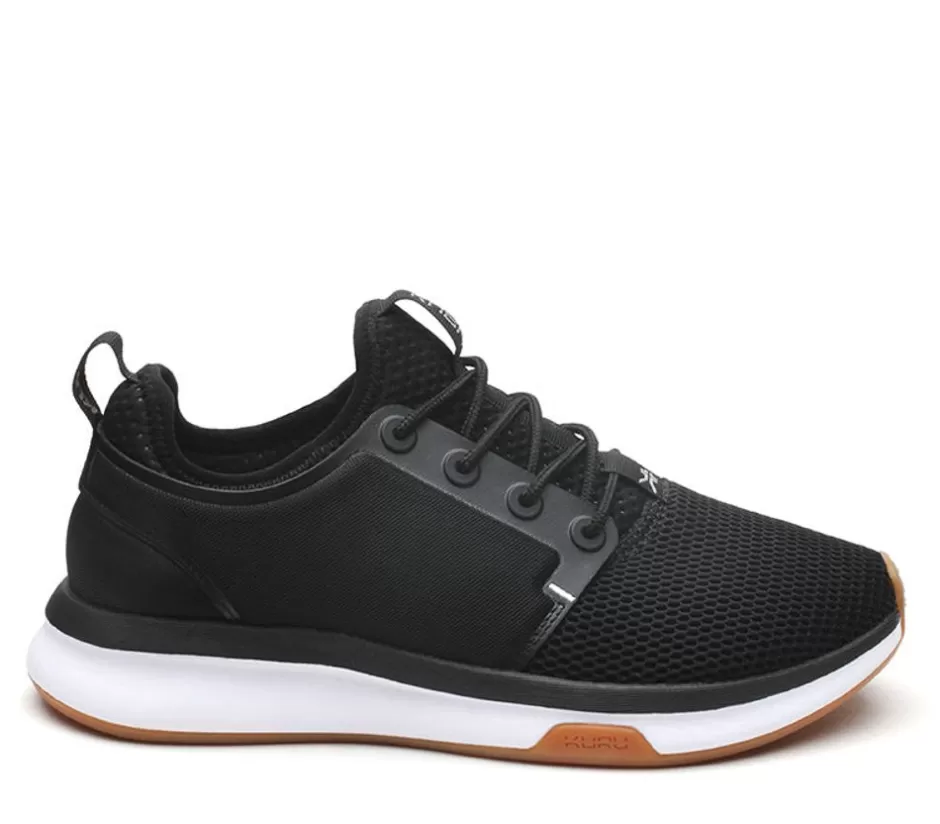 Sneakers<KURU Footwear Atom Jet Black-White-Gum