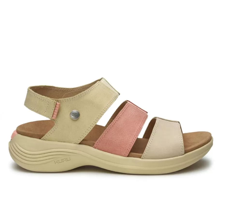 Sandals<KURU Footwear Coda Muse Straw-Light Peach