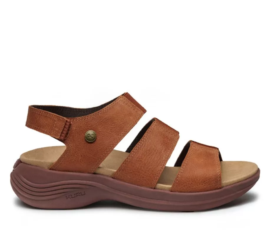 Sandals<KURU Footwear Coda Muse Cognac Brown