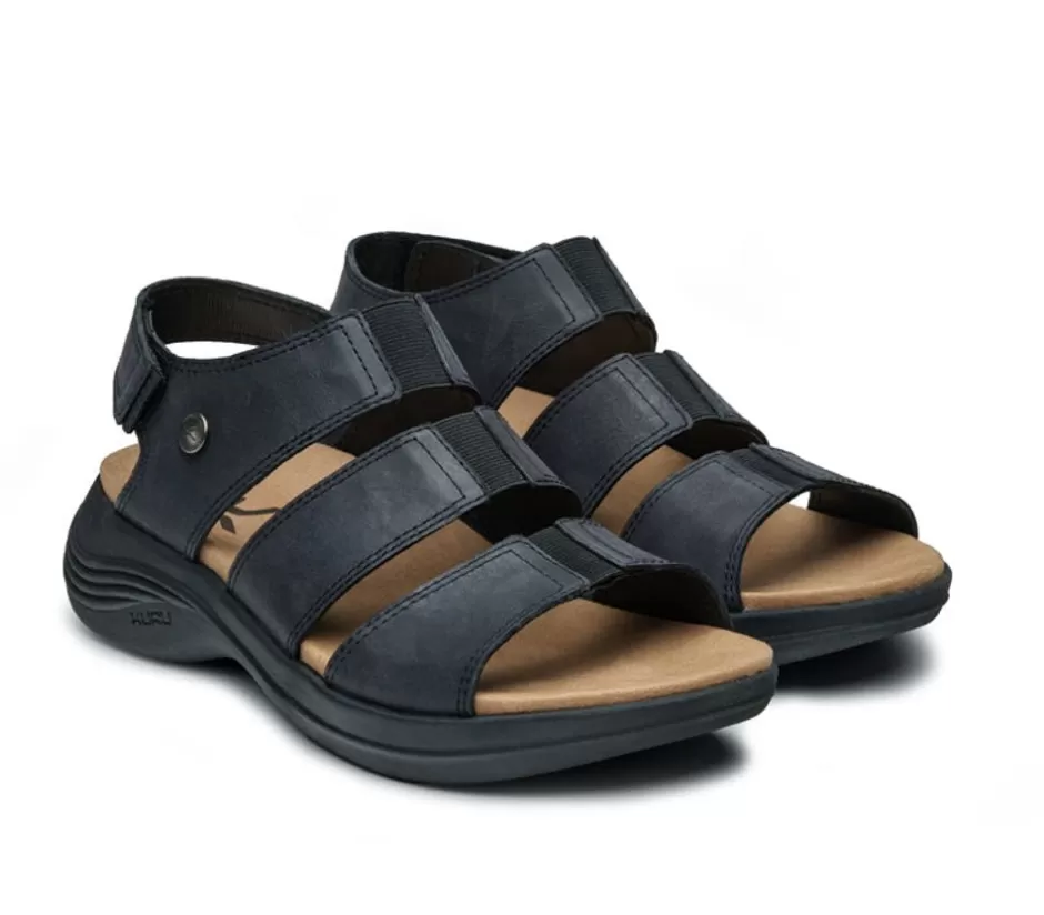 Sandals<KURU Footwear Coda Muse Jet Black