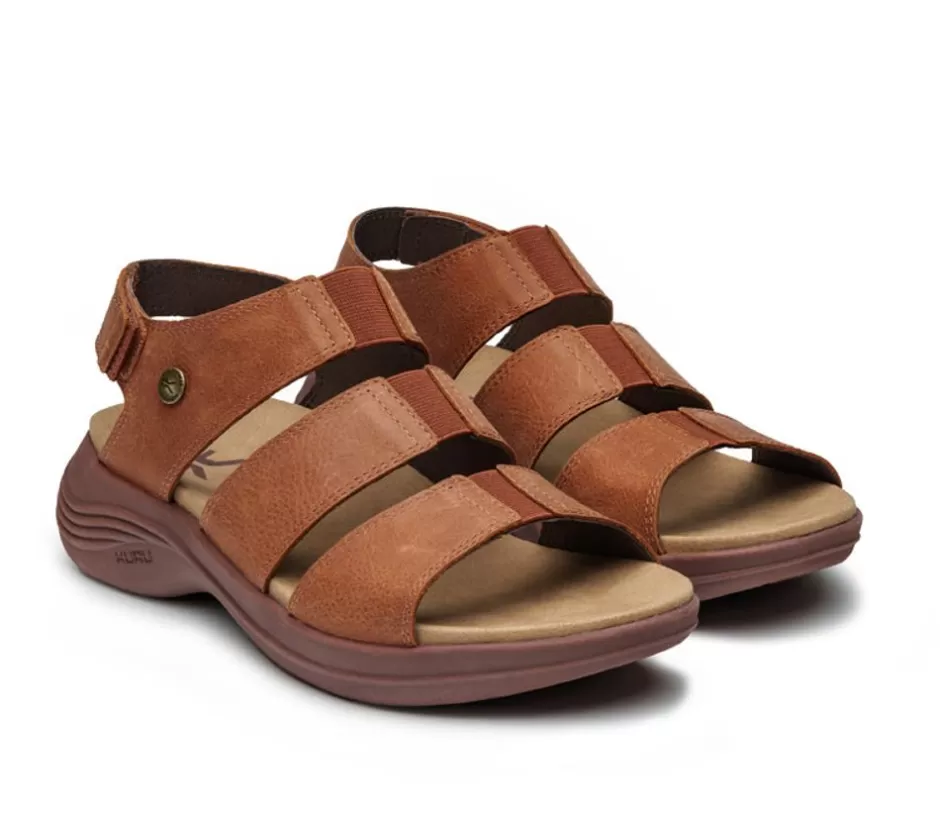 Sandals<KURU Footwear Coda Muse Cognac Brown