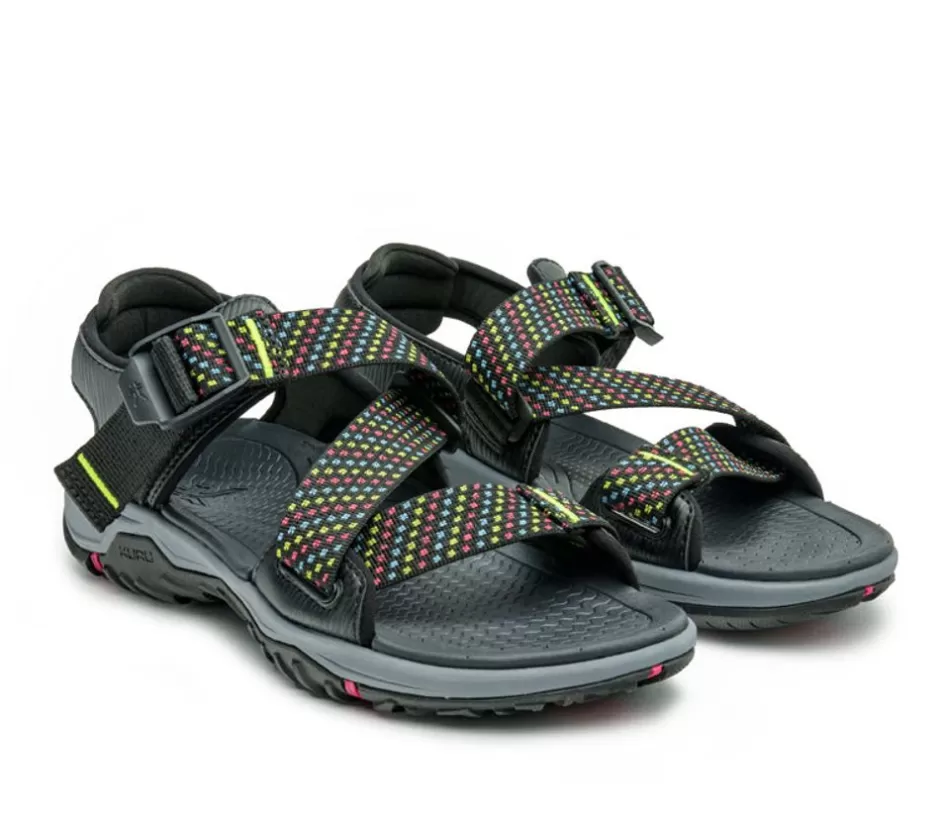 Sandals<KURU Footwear Current Jet Black-Multi