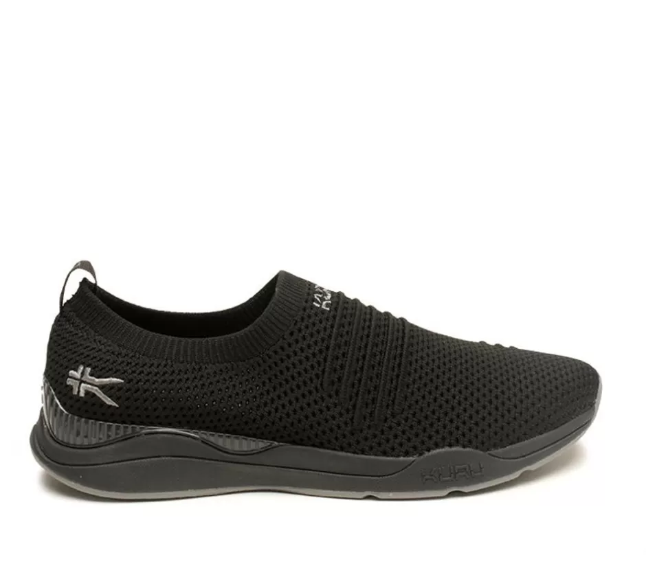 Slip-Ons<KURU Footwear Stride Jet Black-Slate Gray