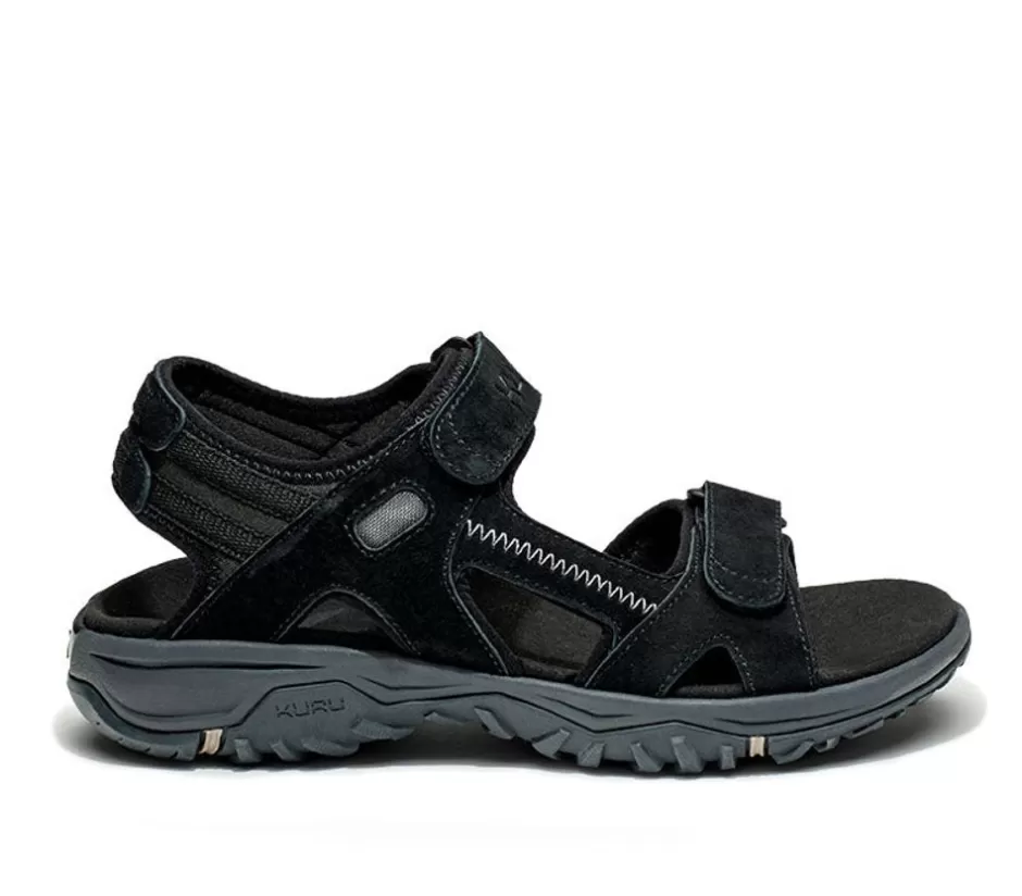 Sandals<KURU Footwear Tread Jet Black