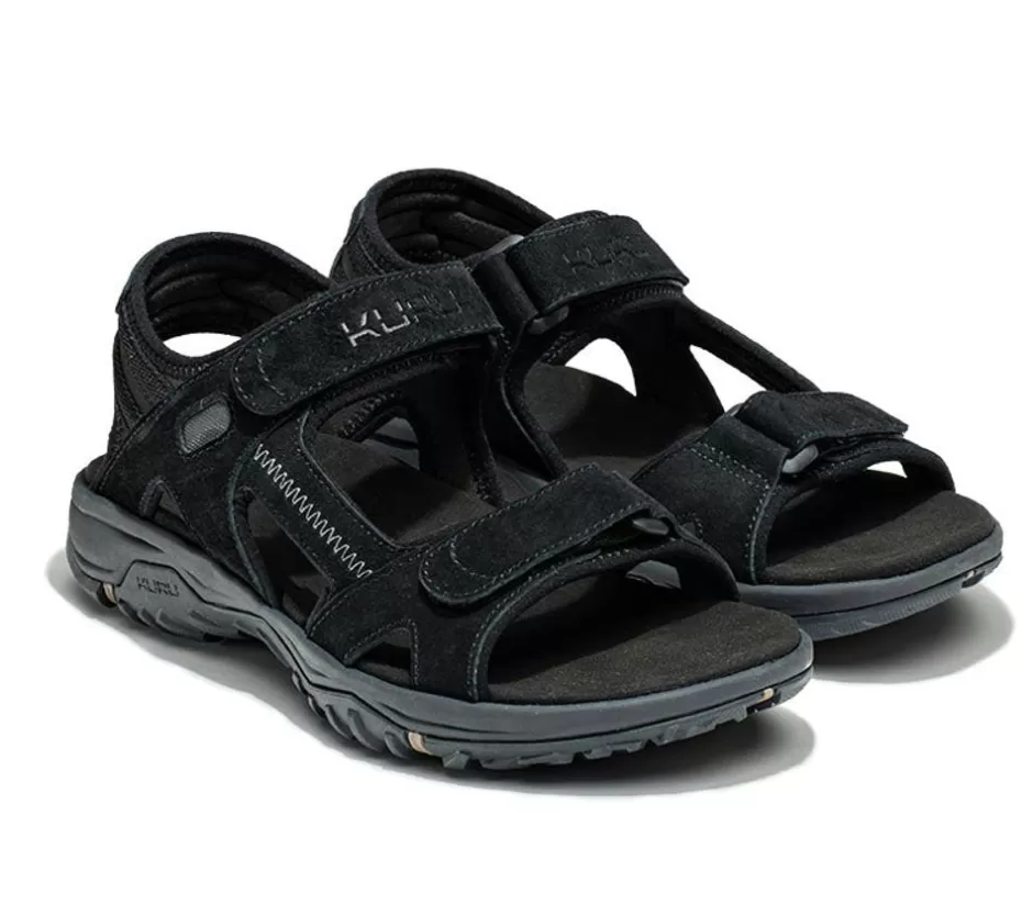 Sandals<KURU Footwear Tread Jet Black